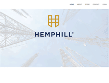 Tablet Screenshot of hemphill.com